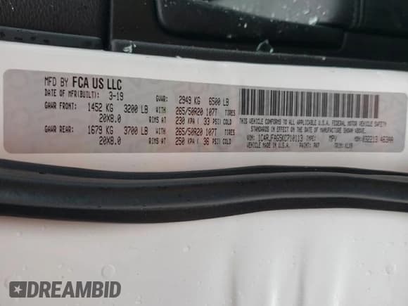 ✅ 2019 Jeep Grand Cherokee Altitude • VIN: 1C4RJFAG5KC710113 • Lot: 85700825. Listed on Copart with Not provided. Free auction sales archive from the USA and detailed vehicle history report at DreamBid. Image 12.