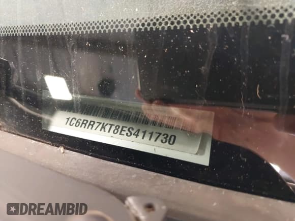 ✅ 2014 Ram 1500 Express • VIN: 1C6RR7KT8ES411730 • Lot: 42532217. Listed on IAAI with 173,386 mi. Free auction sales archive from the USA and detailed vehicle history report at DreamBid. Image 17.