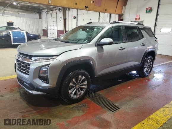 ✅ 2025 Chevrolet Equinox AWD LT • VIN: 3GNAXPEG9SL202525 • Lot: 71409315. Wystawiony na Copart z przebiegiem 23 268 mil. Bezpłatny archiwum sprzedaży aukcyjnych z USA i szczegółowy raport historii pojazdu na DreamBid. Zdjęcie 1.