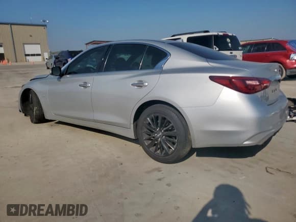 ✅ 2018 Infiniti Q50 Luxe • VIN: JN1EV7AP6JM358499 • Лот: 80745835. Опубликован ранее на Copart с пробегом 119 915 миль. Бесплатный доступ к архиву аукционных продаж из США и подробный отчёт об истории автомобиля на DreamBid. Изображение 2.