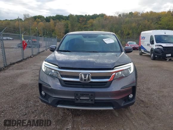 ✅ 2019 Honda Pilot EX-L • VIN: 5FNYF6H59KB022751 • Lot: 43499822. Listed on IAAI with 100,180 mi. Free auction sales archive from the USA and detailed vehicle history report at DreamBid. Image 12.
