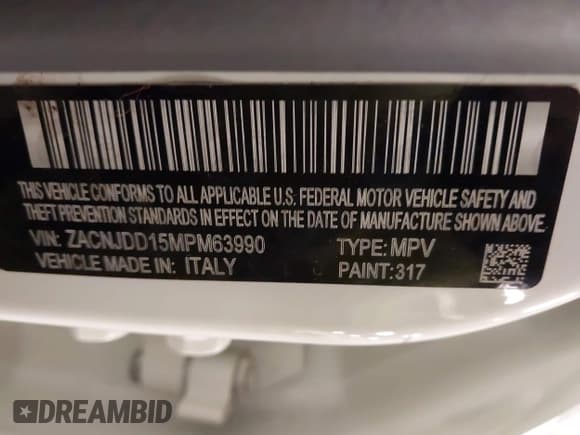 ✅ 2021 Jeep Renegade Limited • VIN: ZACNJDD15MPM63990 • Lot: 43701855. Wystawiony na IAAI z przebiegiem 54 620 mil. Bezpłatny archiwum sprzedaży aukcyjnych z USA i szczegółowy raport historii pojazdu na DreamBid. Zdjęcie 9.