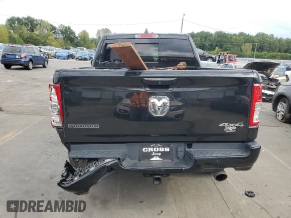 ✅ 2019 Ram 1500 Big Horn • VIN: 1C6SRFFT6KN708964 • Лот: 71367755. Опубликован ранее на Copart с пробегом 153 574 миль. Бесплатный доступ к архиву аукционных продаж из США и подробный отчёт об истории автомобиля на DreamBid. Изображение 6.