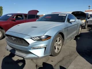 ✅ 2020 Ford Mustang EcoBoost • VIN: 1FA6P8TH1L5158799 • Lot: 84801275. Listed on Copart with 102,523 mi. Free auction sales archive from the USA and detailed vehicle history report at DreamBid. Image 1.