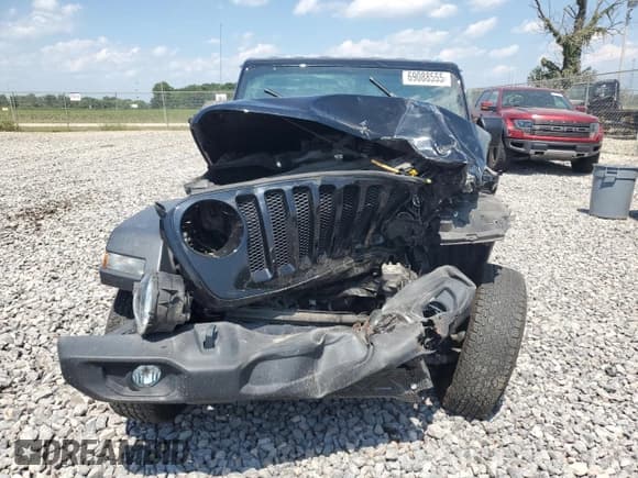 ✅ 2020 Jeep Wrangler Sport S • VIN: 1C4GJXAG6LW273591 • Lot: 69088555. Listed on Copart with Not provided. Free auction sales archive from the USA and detailed vehicle history report at DreamBid. Image 5.