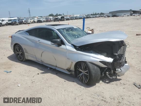 ✅ 2017 Infiniti Q60 Premium • VIN: JN1CV7EK3HM110906 • Лот: 56838425. Опубликован ранее на Copart с пробегом 78 612 миль. Бесплатный доступ к архиву аукционных продаж из США и подробный отчёт об истории автомобиля на DreamBid. Изображение 4.