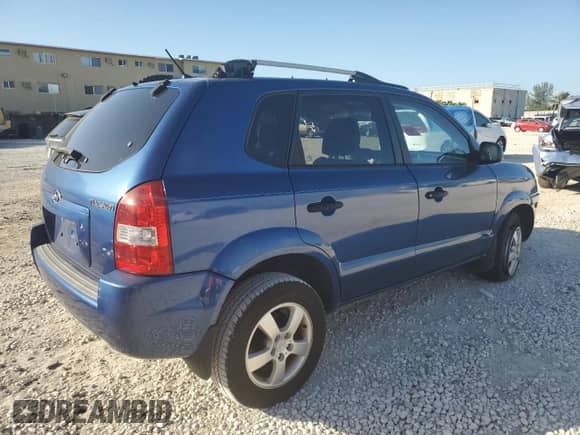 2007 Hyundai Tucson GLS z VIN KM8JM12B37U584745, wystawiony jako Copart lot #81059024 z przebiegiem 93 200 mil mil oraz Szkoda całkowita • Salvage title. Historia ofert i sprzedaży dostępna na DreamBid. Obrazek 3.