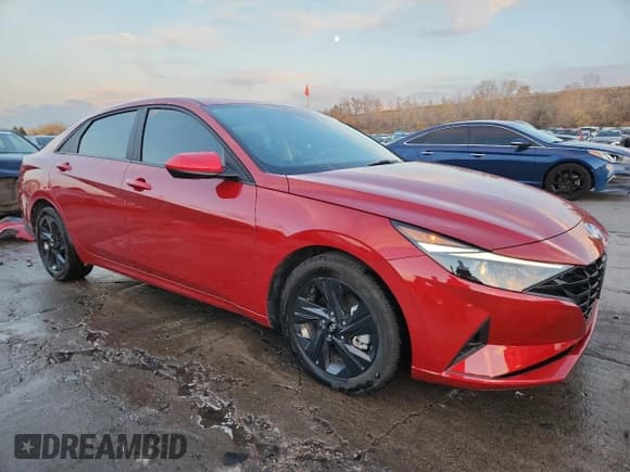 ✅ 2023 Hyundai Elantra SEL • VIN: KMHLM4AG3PU498083 • Lot: 91064145. Listed on Copart with 9,690 mi. Free auction sales archive from the USA and detailed vehicle history report at DreamBid. Image 4.