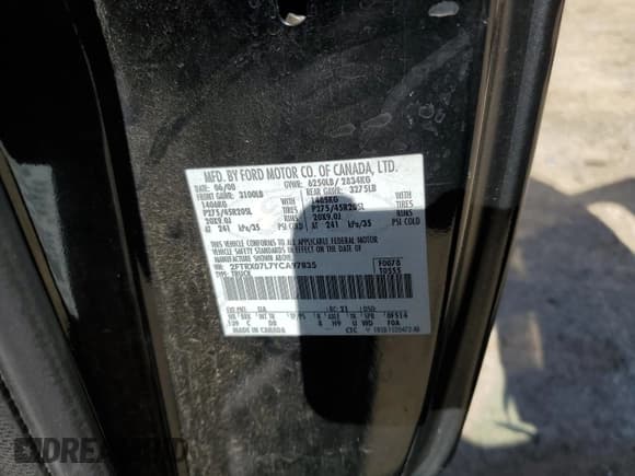 ✅ 2000 Ford F-150 XL • VIN: 2FTRX07L7YCA97835 • Lot: 65135825. Wystawiony na Copart z przebiegiem Nie podano. Bezpłatny archiwum sprzedaży aukcyjnych z USA i szczegółowy raport historii pojazdu na DreamBid. Zdjęcie 12.