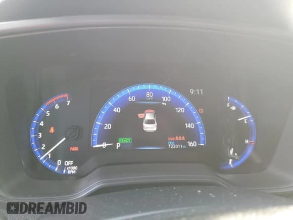 ✅ 2022 Toyota Corolla Hybrid LE • VIN: JTDEAMDE8N3008403 • Lot: 82450115. Wystawiony na Copart z przebiegiem 122 011 mil. Bezpłatny archiwum sprzedaży aukcyjnych z USA i szczegółowy raport historii pojazdu na DreamBid. Zdjęcie 9.