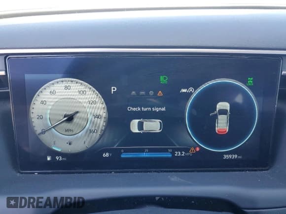 ✅ 2023 Hyundai Tucson SEL • VIN: 5NMJFCAE6PH257558 • Lot: 75125724. Wystawiony na Copart z przebiegiem 35 939 mil. Bezpłatny archiwum sprzedaży aukcyjnych z USA i szczegółowy raport historii pojazdu na DreamBid. Zdjęcie 9.