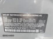 ✅ 2019 MINI Countryman Cooper • VIN: WMZYS7C57K3F45677 • Lot: 42560469. Listed on IAAI with 73,925 mi. Free auction sales archive from the USA and detailed vehicle history report at DreamBid. Image 9.