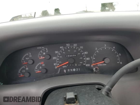 ✅ 2001 Ford F-250 XL • VIN: 1FTNF20L61EA86350 • Lot: 87375804. Listed on Copart with 159,039 mi. Free auction sales archive from the USA and detailed vehicle history report at DreamBid. Image 9.