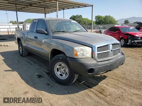 2005 Dodge Dakota ST z VIN 1D7HW22K65S204587, wystawiony jako Copart lot #74038824 z przebiegiem 176 919 mil mil oraz Szkoda całkowita • Salvage title. Historia ofert i sprzedaży dostępna na DreamBid. Obrazek 11.