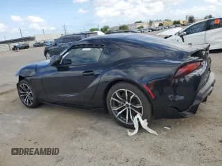 ✅ 2022 Toyota Supra 2.0 • VIN: WZ1DB2C07NW048703 • Lot: 48377114. Listed on Copart with Not provided. Free auction sales archive from the USA and detailed vehicle history report at DreamBid. Image 2.