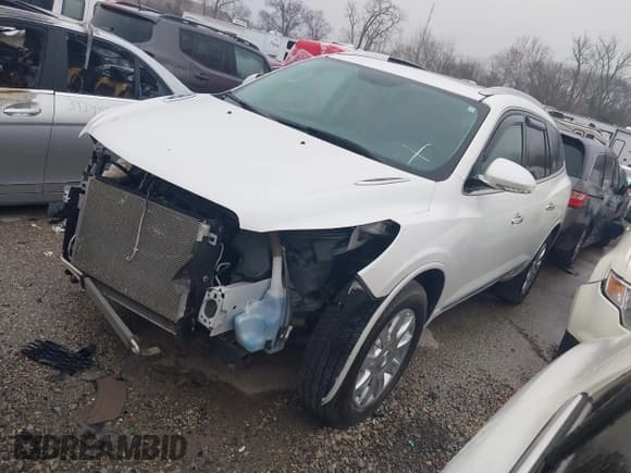 ✅ 2017 Buick Enclave Leather • VIN: 5GAKVBKD5HJ297831 • Lot: 41262854. Listed on IAAI with 68,304 mi. Free auction sales archive from the USA and detailed vehicle history report at DreamBid. Image 2.