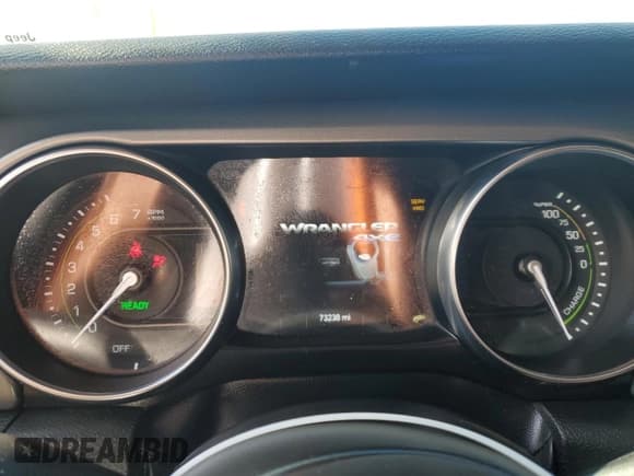 ✅ 2023 Jeep Wrangler • VIN: 1C4JJXN67PW703819 • Лот: 69967635. Опубликован ранее на Copart с пробегом 73 238 миль. Бесплатный доступ к архиву аукционных продаж из США и подробный отчёт об истории автомобиля на DreamBid. Изображение 9.