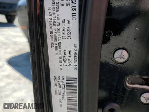 ✅ 2015 Dodge Challenger R/T Plus • VIN: 2C3CDZBT7FH797675 • Lot: 60572523. Wystawiony na Copart z przebiegiem 94 033 mil. Bezpłatny archiwum sprzedaży aukcyjnych z USA i szczegółowy raport historii pojazdu na DreamBid. Zdjęcie 12.