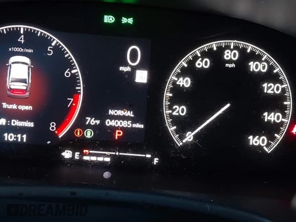 ✅ 2022 Honda Civic Sport • VIN: 2HGFE2F59NH551543 • Лот: 43574043. Опубликован ранее на IAAI с пробегом 40 085 миль. Бесплатный доступ к архиву аукционных продаж из США и подробный отчёт об истории автомобиля на DreamBid. Изображение 7.