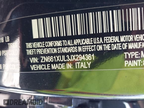 ✅ 2018 Maserati Levante GranLusso • VIN: ZN661XUL3JX294361 • Lot: 41622690. Listed on IAAI with 67,520 mi. Free auction sales archive from the USA and detailed vehicle history report at DreamBid. Image 9.