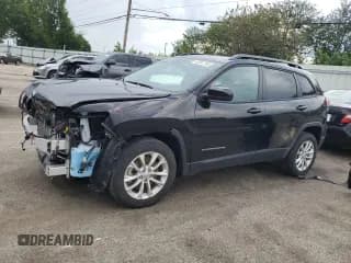 ✅ 2022 Jeep Cherokee Latitude Lux • VIN: 1C4PJLMX1ND533933 • Lot: 62297765. Listed on Copart with 56,744 mi. Free auction sales archive from the USA and detailed vehicle history report at DreamBid. Image 1.