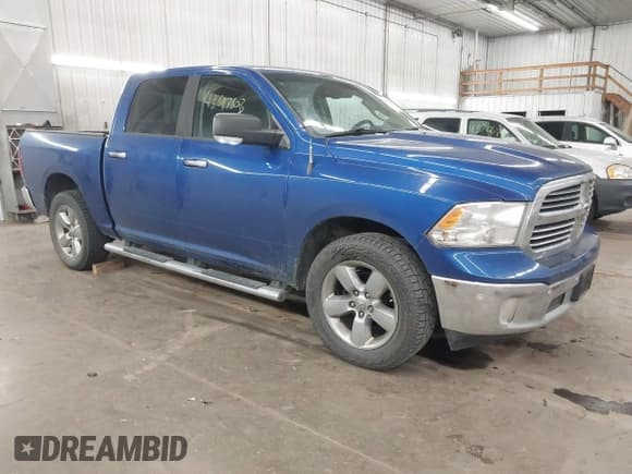 ✅ 2015 Ram 1500 Big Horn • VIN: 1C6RR7LT8FS765621 • Lot: 43697603. Listed on IAAI with 250,260 mi. Free auction sales archive from the USA and detailed vehicle history report at DreamBid. Image 1.