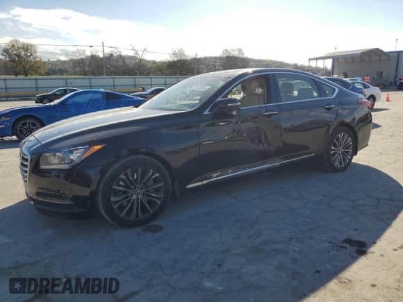 ✅ 2015 Hyundai Genesis 3.8L • VIN: KMHGN4JE5FU045644 • Lot: 79128294. Wystawiony na Copart z przebiegiem 123 086 mil. Bezpłatny archiwum sprzedaży aukcyjnych z USA i szczegółowy raport historii pojazdu na DreamBid. Zdjęcie 1.