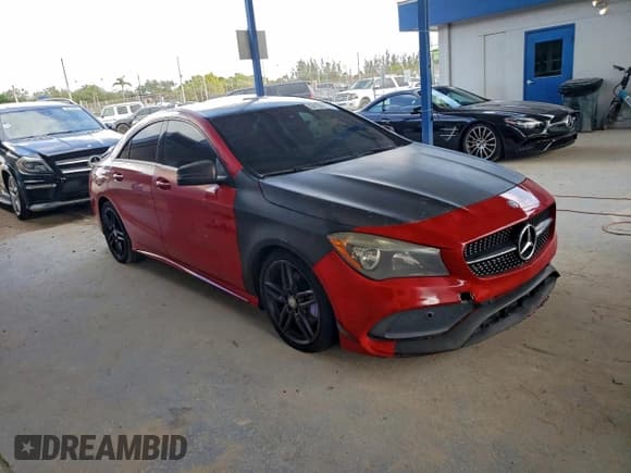 ✅ 2017 Mercedes-Benz CLA 250 • VIN: WDDSJ4EB1HN455712 • Lot: 94139315. Listed on Copart with 151,042 mi. Free auction sales archive from the USA and detailed vehicle history report at DreamBid. Image 4.