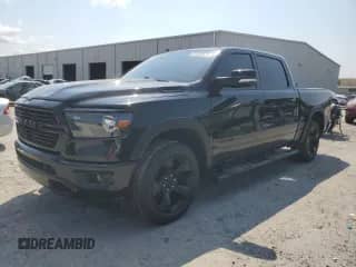 2019 Ram 1500 Big Horn с VIN 1C6RRFFG3KN768220, выставлен на аукционе Copart как лот 81283375 с пробегом 97 857 миль миль и Списание • Salvage title. История ставок и продаж доступна на DreamBid. Изображение 1.