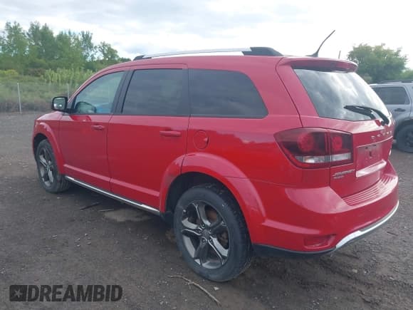 ✅ 2017 Dodge Journey Crossroad Plus • VIN: 3C4PDDGG4HT512923 • Lot: 42992525. Listed on IAAI with 89,756 mi. Free auction sales archive from the USA and detailed vehicle history report at DreamBid. Image 3.