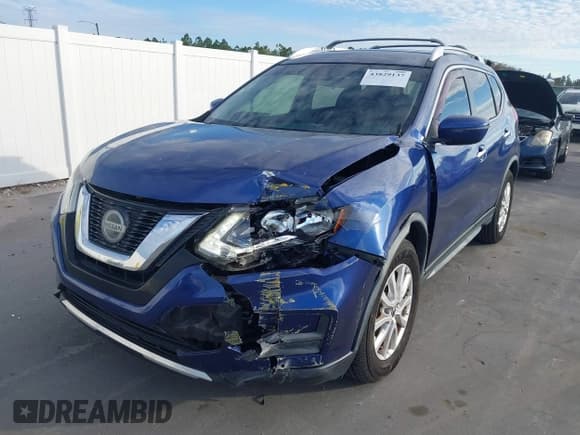 ✅ 2019 Nissan Rogue SV • VIN: JN8AT2MT5KW505094 • Lot: 43829137. Listed on IAAI with 57,961 mi. Free auction sales archive from the USA and detailed vehicle history report at DreamBid. Image 6.