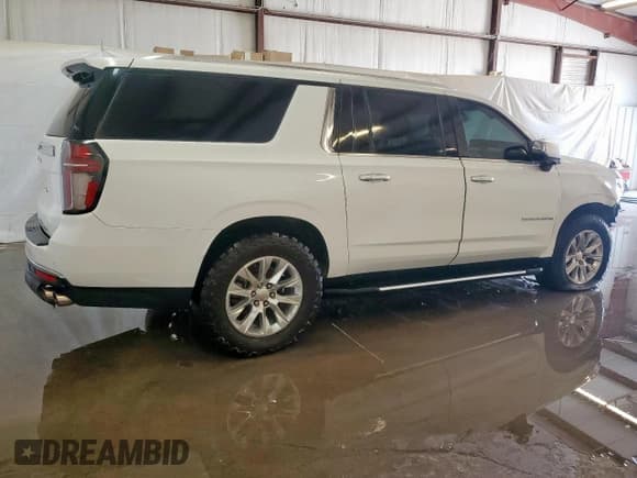 ✅ 2023 Chevrolet Suburban Premier • VIN: 1GNSCFKD0PR421409 • Lot: 81452955. Listed on Copart with Not provided. Free auction sales archive from the USA and detailed vehicle history report at DreamBid. Image 3.