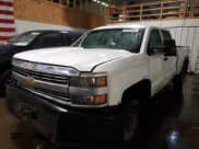 ✅ 2015 Chevrolet Silverado 2500HD Work Truck • VIN: 1GB1KUEG5FF649931 • Lot: 52587165. Listed on Copart with 188,818 mi. Free auction sales archive from the USA and detailed vehicle history report at DreamBid. Image 1.