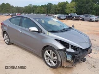 ✅ 2014 Hyundai Elantra SE • VIN: KMHDH4AEXEU032459 • Lot: 43091992. Listed on IAAI with 108,427 mi. Free auction sales archive from the USA and detailed vehicle history report at DreamBid. Image 1.