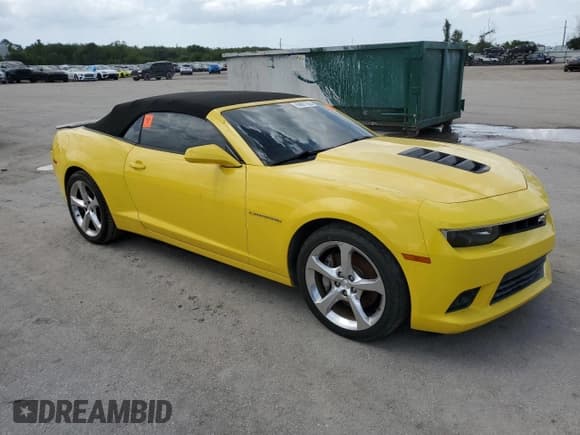 ✅ 2015 Chevrolet Camaro SS • VIN: 2G1FK3DJ7F9281942 • Lot: 59907265. Listed on Copart with 158,668 mi. Free auction sales archive from the USA and detailed vehicle history report at DreamBid. Image 4.