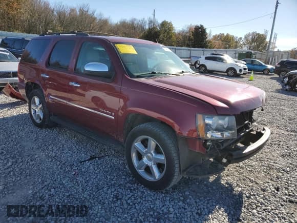 ✅ 2009 Chevrolet Tahoe LTZ • VIN: 1GNFC33J19R178166 • Lot: 83400004. Listed on Copart with 189,600 mi. Free auction sales archive from the USA and detailed vehicle history report at DreamBid. Image 4.