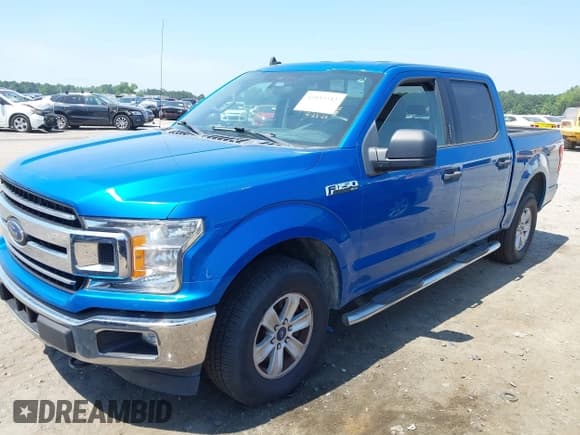 ✅ 2019 Ford F-150 XL • VIN: 1FTEW1E43KFA82134 • Lot: 42553313. Wystawiony na IAAI z przebiegiem 145 790 mil. Bezpłatny archiwum sprzedaży aukcyjnych z USA i szczegółowy raport historii pojazdu na DreamBid. Zdjęcie 2.