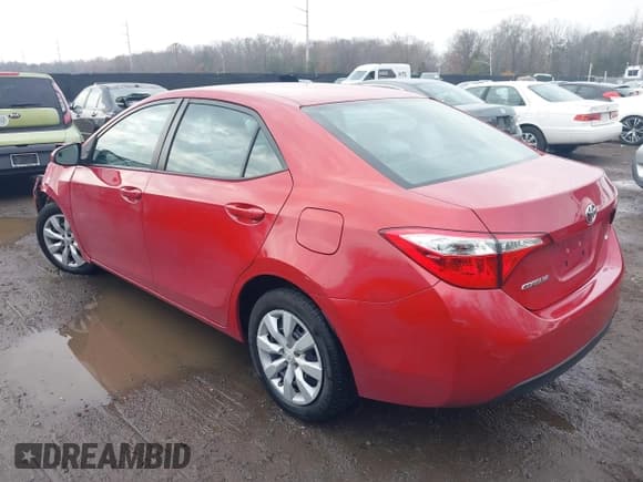 ✅ 2016 Toyota Corolla L • VIN: 2T1BURHE2GC627896 • Лот: 43737934. Опубликован ранее на IAAI с пробегом 126 569 миль. Бесплатный доступ к архиву аукционных продаж из США и подробный отчёт об истории автомобиля на DreamBid. Изображение 3.