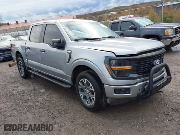 ✅ 2024 Ford F-150 STX • VIN: 1FTFW2L5XRKE75328 • Лот: 43562103. Опубликован ранее на IAAI с пробегом 23 843 миль. Бесплатный доступ к архиву аукционных продаж из США и подробный отчёт об истории автомобиля на DreamBid. Изображение 1.