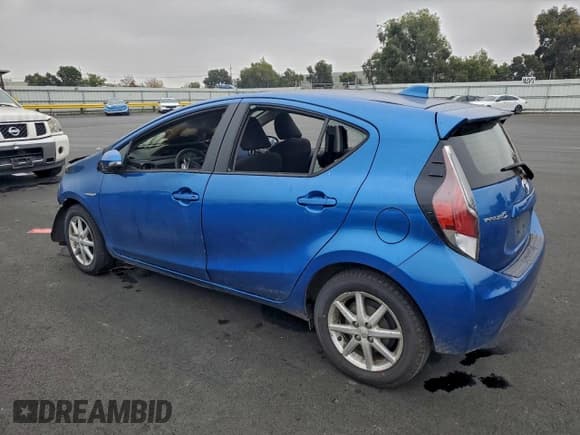 ✅ 2016 Toyota Prius One • VIN: JTDKDTB33G1137069 • Lot: 94317995. Listed on Copart with Not provided. Free auction sales archive from the USA and detailed vehicle history report at DreamBid. Image 2.