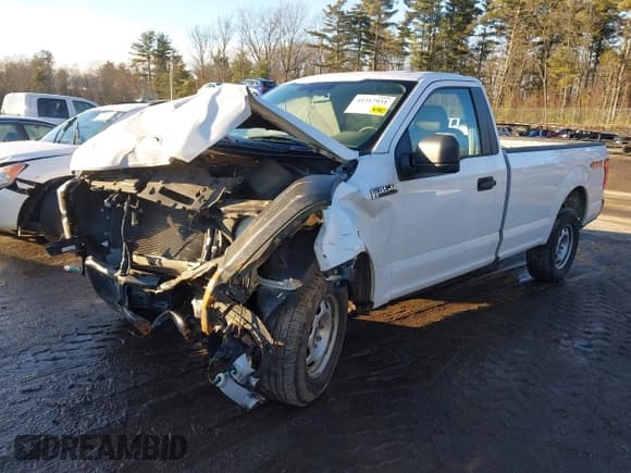 ✅ 2017 Ford F-150 XL • VIN: 1FTMF1E89HKE02961 • Lot: 41217931. Listed on IAAI with 80,434 mi. Free auction sales archive from the USA and detailed vehicle history report at DreamBid. Image 2.