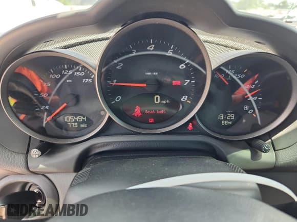 ✅ 2007 Porsche 718 Cayman • VIN: WP0AA29897U761795 • Lot: 62954425. Listed on Copart with 105,494 mi. Free auction sales archive from the USA and detailed vehicle history report at DreamBid. Image 9.