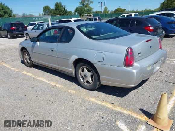 ✅ 2004 Chevrolet Monte Carlo LS • VIN: 2G1WW12E249135136 • Lot: 43163516. Listed on IAAI with 206,325 mi. Free auction sales archive from the USA and detailed vehicle history report at DreamBid. Image 3.