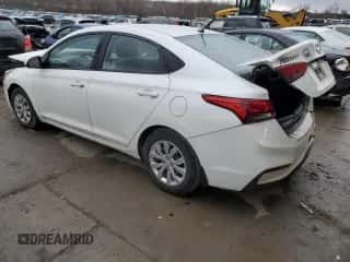 2020 Hyundai Accent SE with VIN 3KPC24A61LE094225, listed as a Copart auction lot 36822383 with 18,286 mi miles and . Bid and sale history available at DreamBid. Image 2.