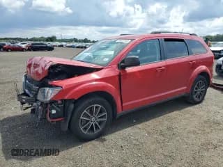 ✅ 2018 Dodge Journey SE • VIN: 3C4PDCAB5JT274058 • Lot: 69011645. Listed on Copart with 131,823 mi. Free auction sales archive from the USA and detailed vehicle history report at DreamBid. Image 1.