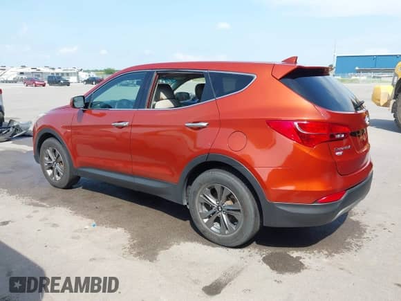 2015 Hyundai Santa Fe with VIN 5XYZTDLB0FG255995, listed as a IAAI auction lot 43021584 with 153,333 mi miles and . Bid and sale history available at DreamBid. Image 3.