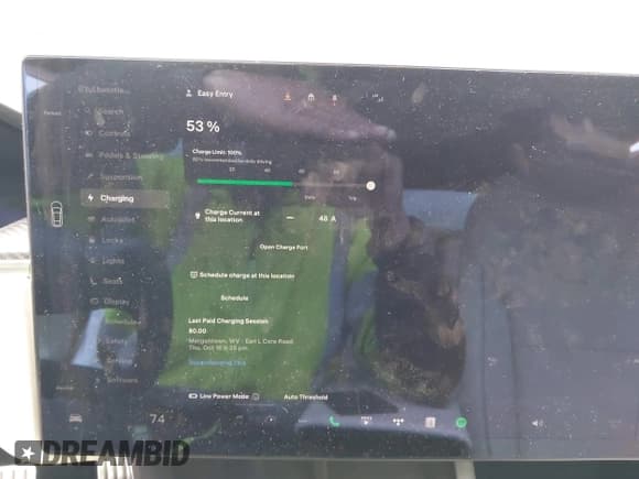 ✅ 2022 Tesla Model S Plaid • VIN: 5YJSA1E67NF479549 • Lot: 43489953. Listed on IAAI with 45,550 mi. Free auction sales archive from the USA and detailed vehicle history report at DreamBid. Image 17.