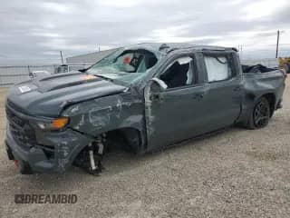 2025 Chevrolet Silverado 1500 Custom Trail Boss с VIN 3GCPKCEK1SG233453, выставлен на аукционе Copart как лот 57520425 с пробегом Не указан миль и Списание • Salvage title. История ставок и продаж доступна на DreamBid. Изображение 1.