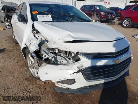 ✅ 2016 Chevrolet Malibu LS • VIN: 1G1ZB5ST7GF291635 • Lot: 40921899. Listed on IAAI with 185,108 mi. Free auction sales archive from the USA and detailed vehicle history report at DreamBid. Image 6.