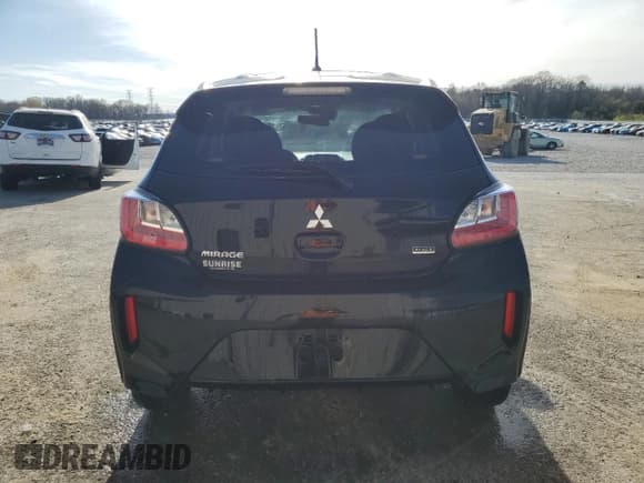 ✅ 2023 Mitsubishi Mirage Black Edition • VIN: ML32AWHJ2PH001350 • Lot: 46849375. Listed on Copart with 31,679 mi. Free auction sales archive from the USA and detailed vehicle history report at DreamBid. Image 6.